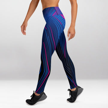 Legging d’Entraînement Lumières Stroboscopiques