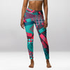 Legging d’Entraînement Croix Turquoise