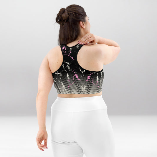 Brassière de Sport Rembourrée Précision Énergie Radieuse