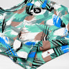Crop Top Manches Longues Femme – Art Abstrait