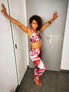Legging d’Entraînement Jolie Fleur