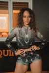 Crop Top Manches Longues Femme – Énergie Radieuse