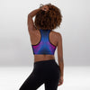 Brassière de Sport Rembourrée Lumières Stroboscopiques Violettes