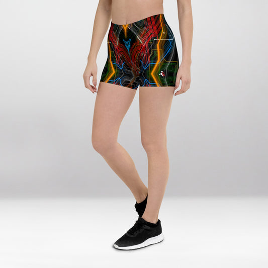Short Court Puce Robotique