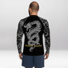 Rashguard Homme Noir Ajusté Musclé – Année du Dragon