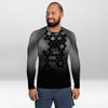 Rashguard Homme Ajusté Musclé – Nuits Sombres