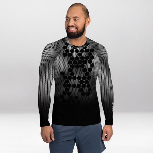 Rashguard Homme Ajusté Musclé – Nuits Sombres