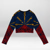 Crop Top Manches Longues Femme – Réunion Sous les Tropiques