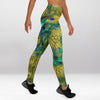 Legging d’Entraînement Vert Paon