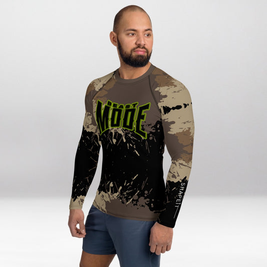 Rashguard Homme Ajusté Musclé – Mode Combat Bête