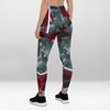 Legging d’Entraînement Rouge Militaire