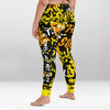 Legging d’Entraînement Jaune Graffiti