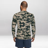 Rashguard Homme Ajusté Musclé – Tempête du Désert