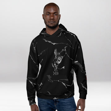 Sweat à Capuche Nuits Marbrées