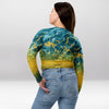 Crop Top Manches Longues Femme – Île au Trésor