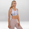 Brassière de Sport Rembourrée Précision Fleur de Cerisier