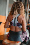 Brassière de Sport Rembourrée Précision Rose Textile