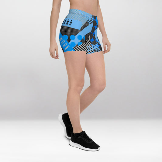 Short Court Femme Croix Bleue