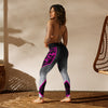 Legging d’Entraînement Rose Textile