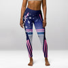 Legging d’Entraînement Nuit Étoilée Bleue
