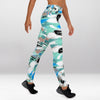 Legging d’Entraînement Art Abstrait