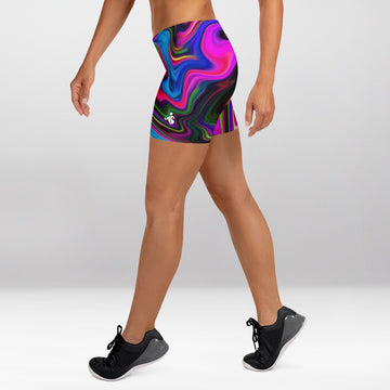 Short Court Magical Multicolore Femme