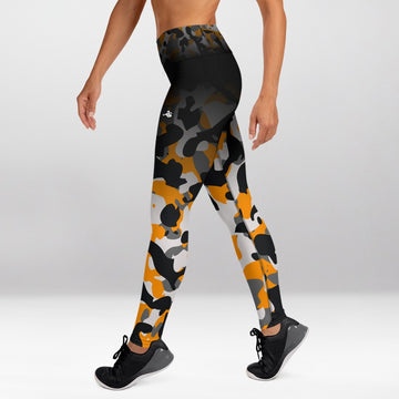 Legging d’Entraînement Combat Orange