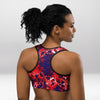 Brassière de Sport Rembourrée Précision Toile du Peintre