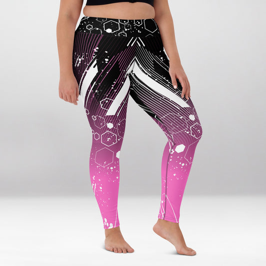 Legging d’Entraînement Évasion Rose