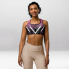 Brassière de Sport Rembourrée Précision Évasion Rose