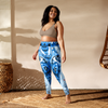 Legging d’Entraînement Teinte Bleue