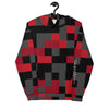 Sweat à Capuche Pixel Rouge