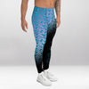 Legging d’Entraînement Homme Dégradé Bleu