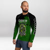 Rashguard Homme Ajusté Musclé – Guerrier Légendaire