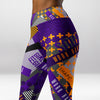 Legging d’Entraînement Croix Violette