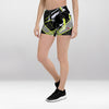 Short Court Femme Vert Citron