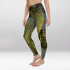 Legging d’Entraînement Feuille Dorée