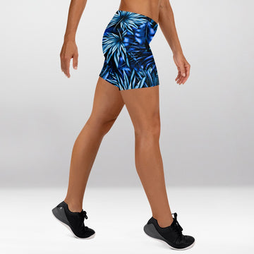 Short Court Femme Nuit de Givre Bleue