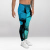 Legging d’Entraînement Homme Lumières Bleues