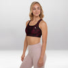 Brassière de Sport Rembourrée Précision Lys Rouge