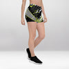 Short Court Femme Vert Citron