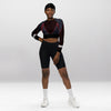 Crop Top Manches Longues Femme – Superwoman