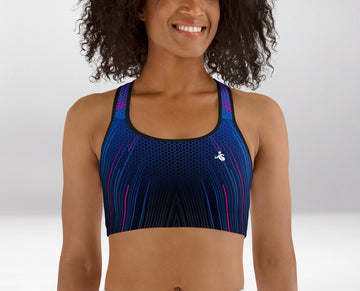 Brassière de Sport Rembourrée Lumières Stroboscopiques