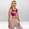 Brassière de Sport Rembourrée Précision Cocktail Rose