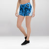 Short Court Femme Teinte Bleue