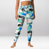 Legging d’Entraînement Art Abstrait
