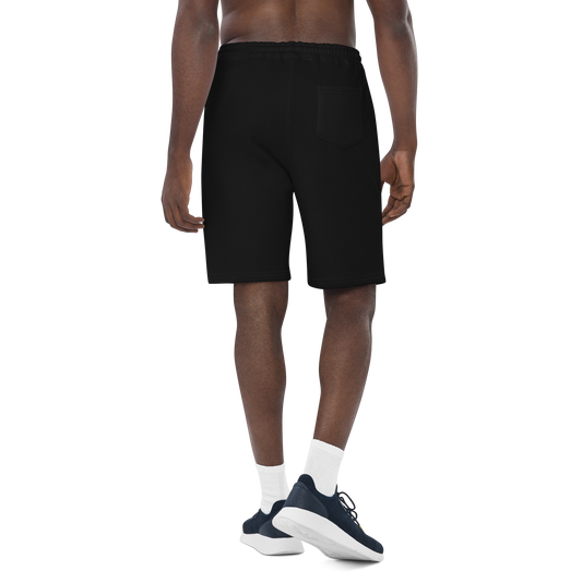 Short Molletonné Noir Brodé Homme – Shapeit