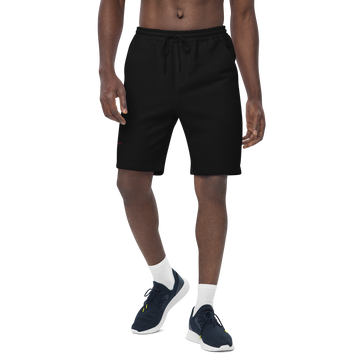 Short Molletonné Noir Brodé Homme – Shapeit