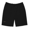 Short Molletonné Noir Brodé Homme – Shapeit