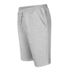 Short Molletonné Gris Chiné Brodé Homme – Shapeit